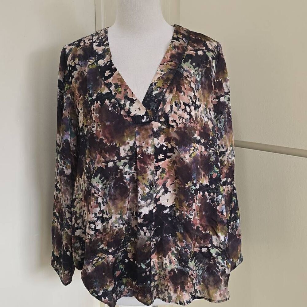 LAFAYETTE 148 Silk Blouse, New, Sz.M